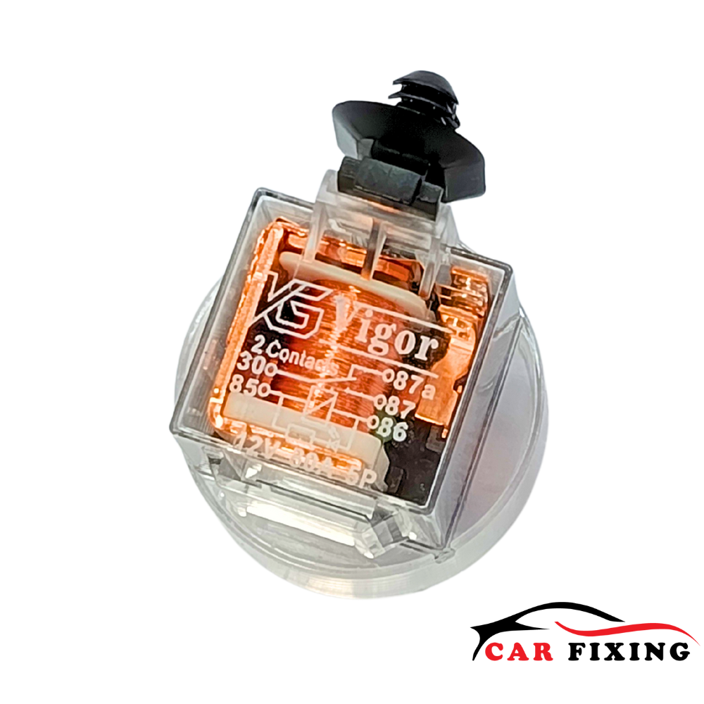 رله فن پژو شیشهای ۸۰ آمپر ویگور VIGOR | عملکرد مطمئن و مقاومت بالا برای خودروهای پژو - تصویر 3