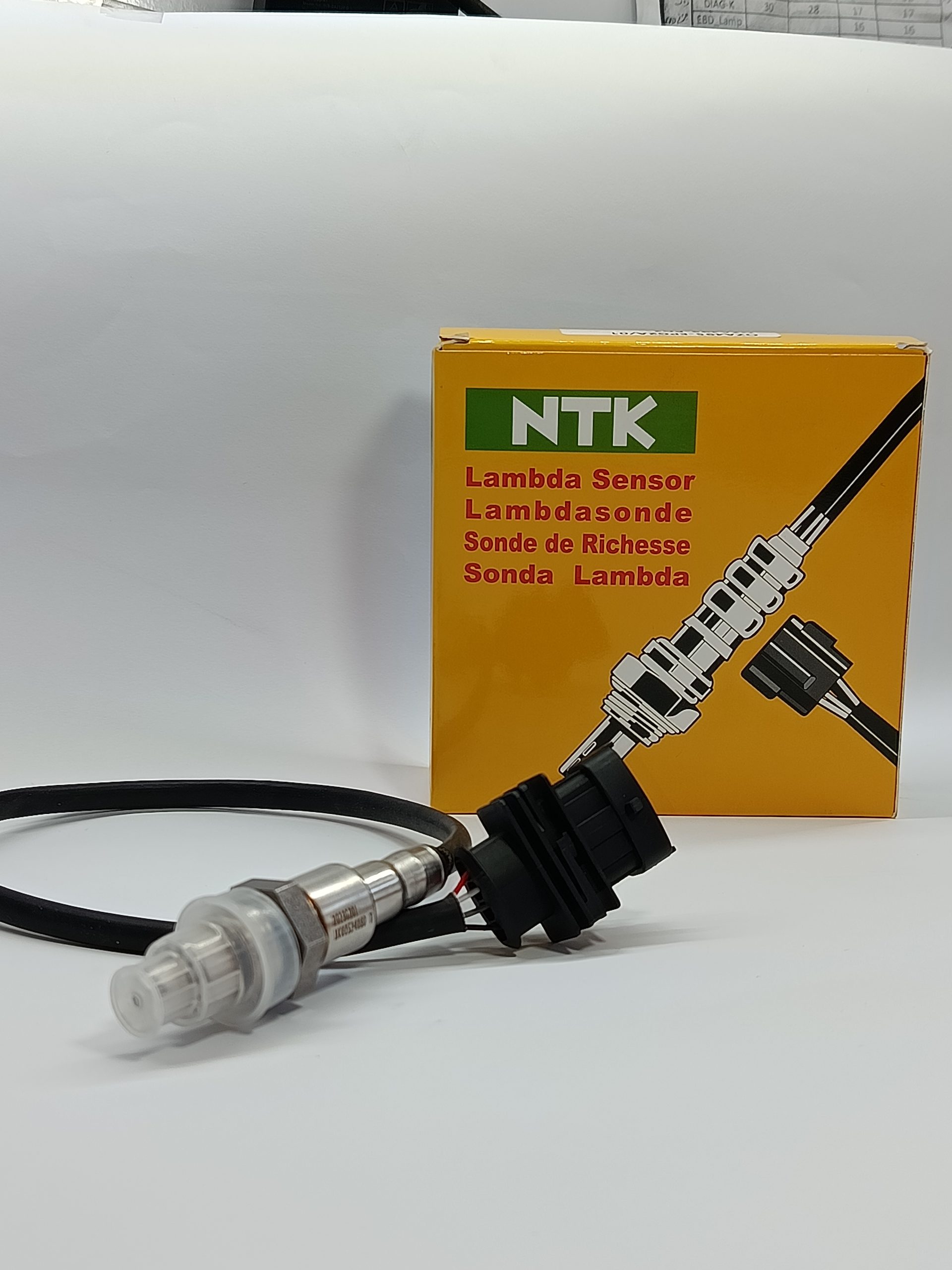 سنسور اکسیژن M17 برند NTK | مناسب خودروهای ایرانخودرو - تصویر 3