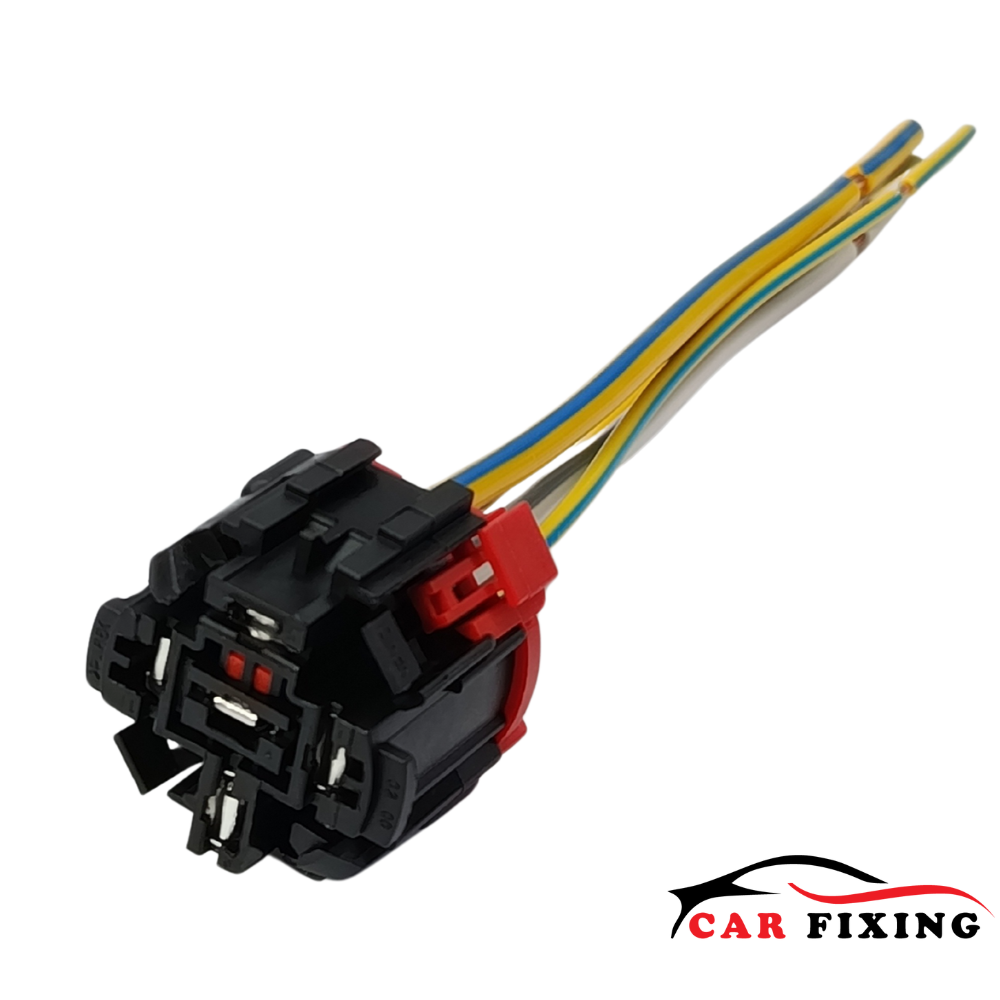 سوکت 5 فیش رله فن | مناسب برای نصب آسان و اتصال ایمن لامپهای فن خودرو