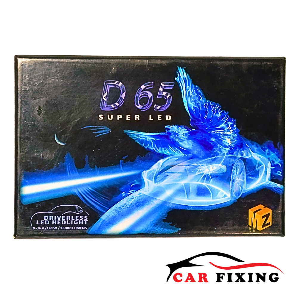 D65 Super LED با پایه H1 و رنگ نارنجی – مناسب خودرو و موتورسیکلت - تصویر 4