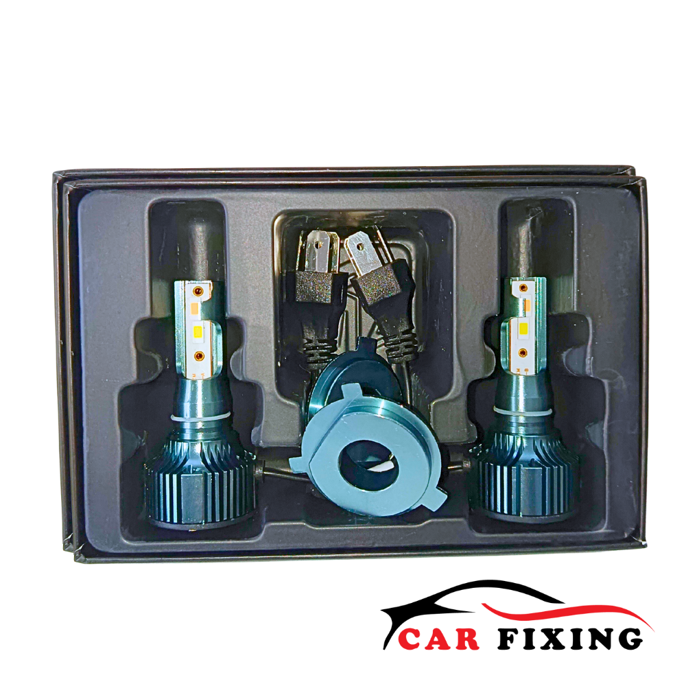 چراغ LED D8 PRO H4 High/Low سفید و نارنجی - تصویر 4