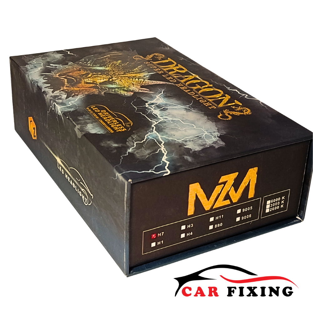 هدلایت DRAGON MZM H7 – توان 36 وات و نور سفید فوق روشن - تصویر 2
