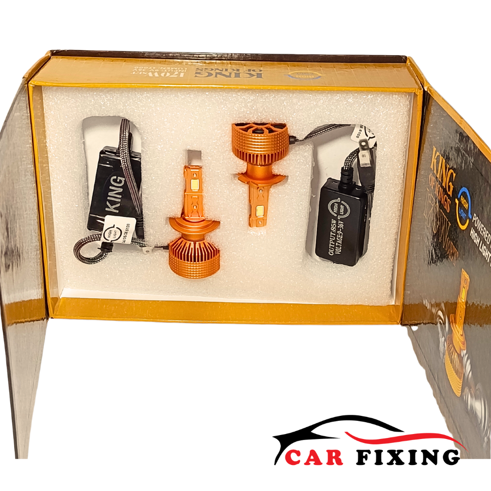 هدلایت LED مدل KING OF KINGS برند High Light پایه H7 (با گارانتی فعال) - تصویر 4