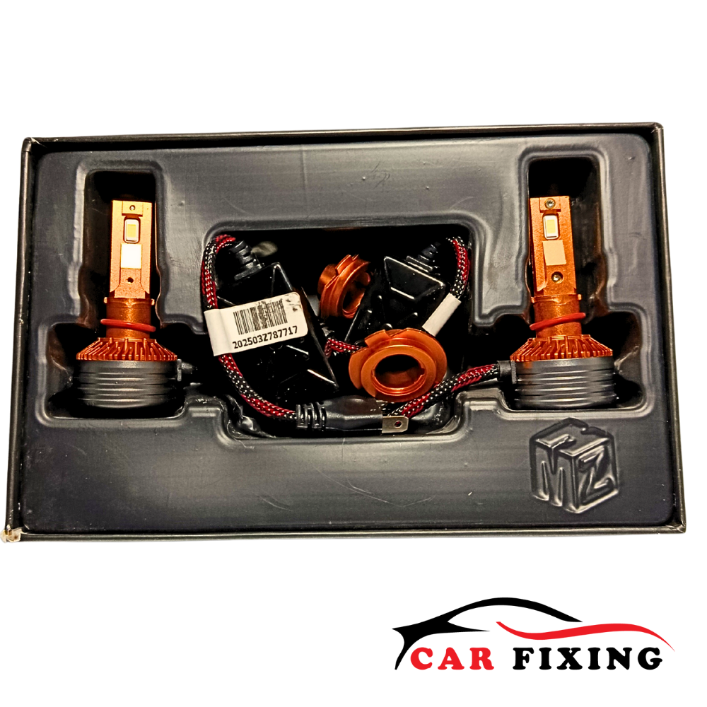 هدلایت MZM مدل D500 با پایه H7 – 300 وات و روشنایی 60000 لومن بدون درایور - تصویر 2