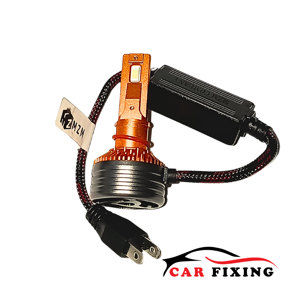 هدلایت MZM مدل D500 با پایه H7 – 300 وات و روشنایی 60000 لومن بدون درایور