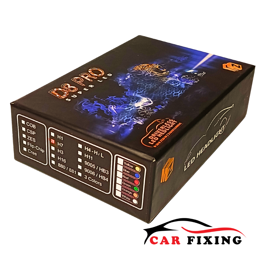 هدلایت MZM مدل D8 Pro پایه H7 - تصویر 4